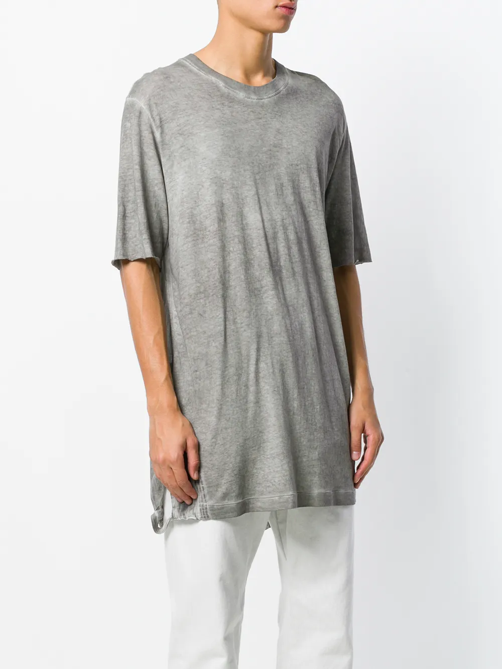  Lost & Found Ria Dunn T Shirt In Batik Optik   Grau 