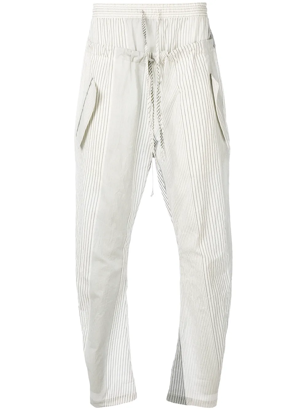 Lost & Found Ria Dunn double waist trousers | White | Image 1