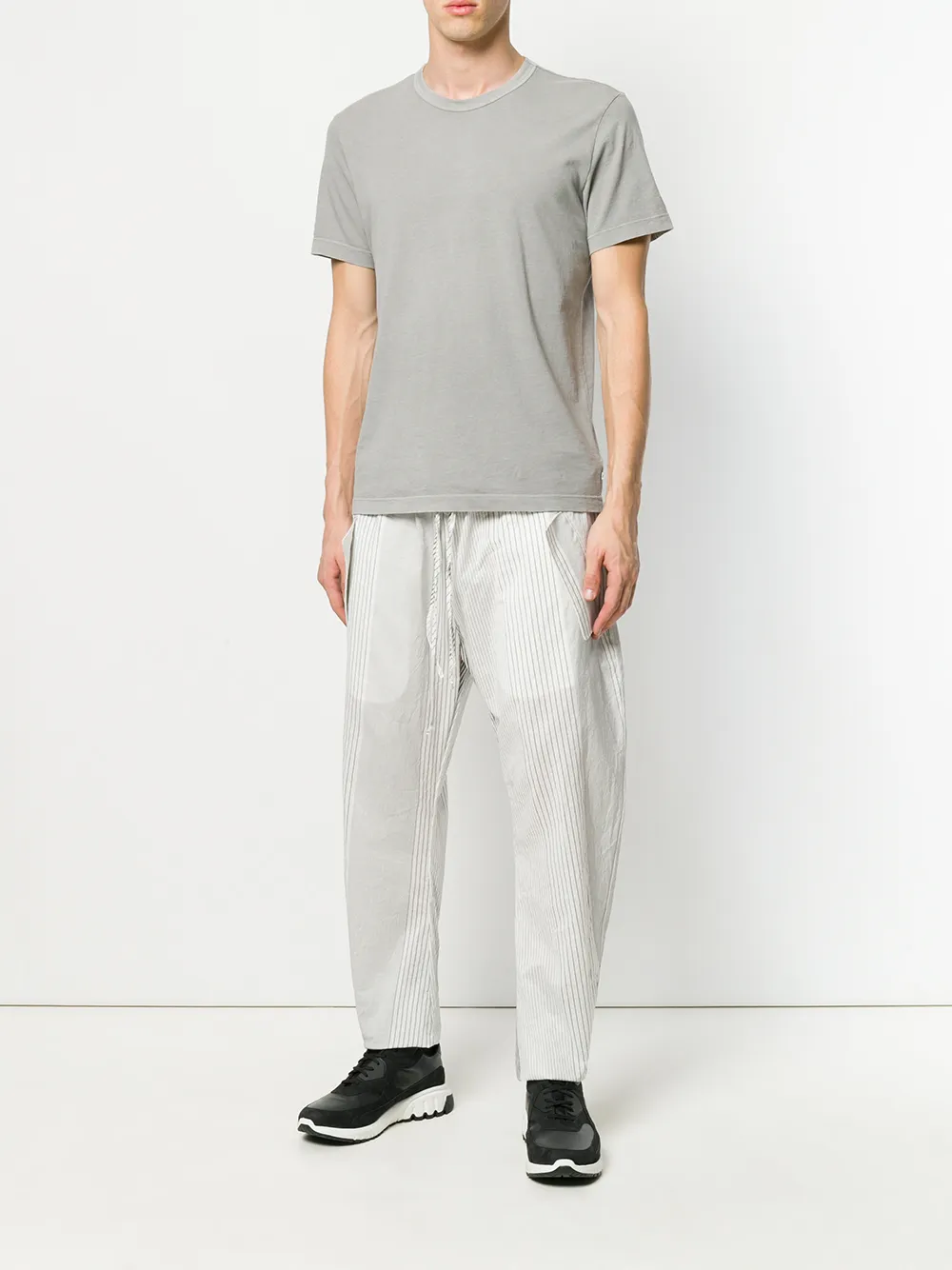 Lost & Found Ria Dunn double waist trousers - Wit