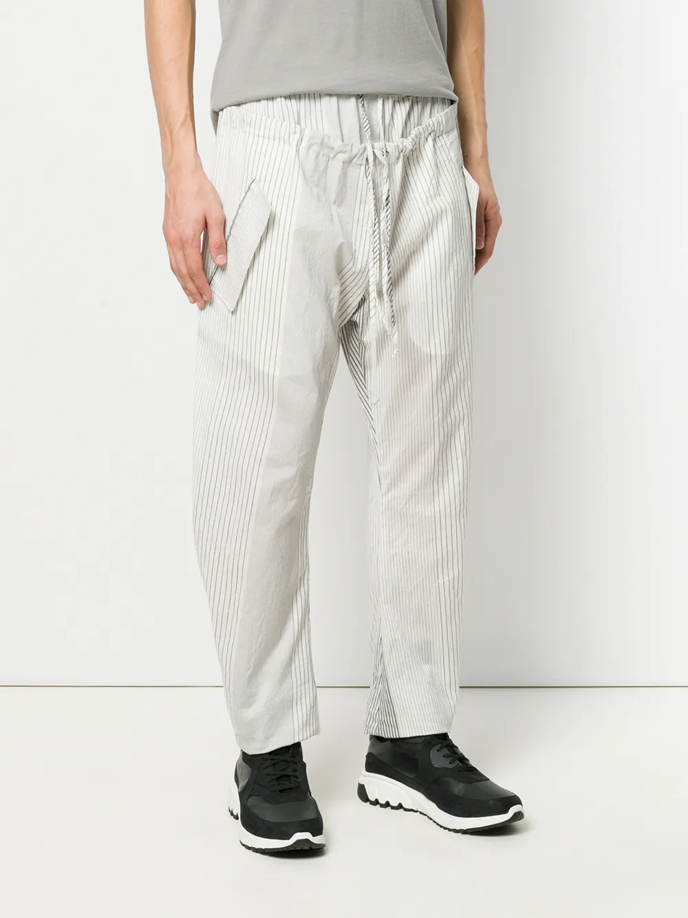  Lost & Found Ria Dunn Hose Mit Doppeltem Bund   Weiß 