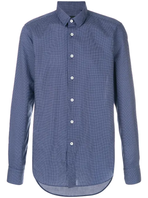 Dell'oglio long sleeved button up shirt