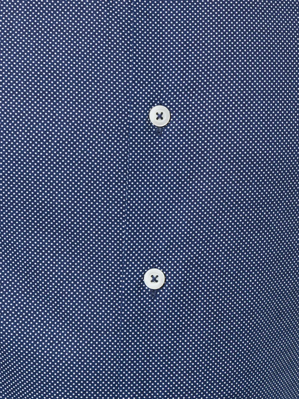 Dell'oglio long sleeved button up shirt Blauw