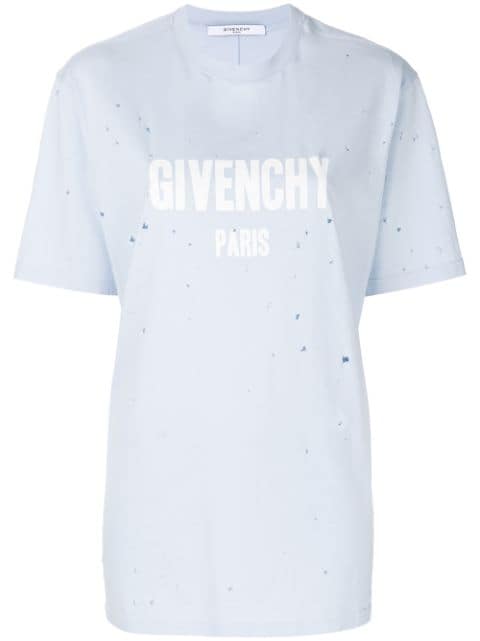 destroyed givenchy t shirt