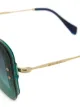 Miu Miu Eyewear массивные солнцезащитные очки