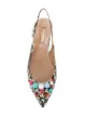 Aquazzura Ballerinas mit Perlen