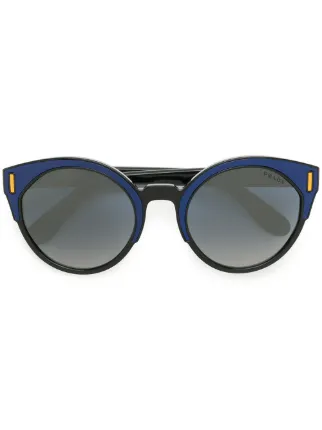 prada round cat eye sunglasses