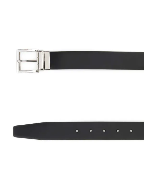Prada Square Buckle Belt | Black | FARFETCH