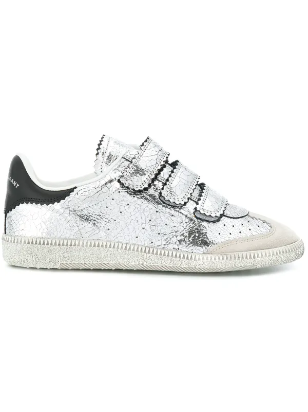 isabel marant silver trainers