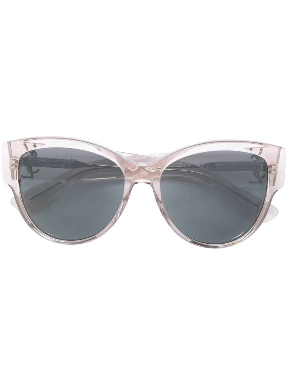 Saint Laurent Eyewear Occhiali da sole oversize - Toni neutri