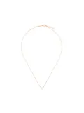 Delfina Delettrez Dots Solitaire diamond necklace - Metallic