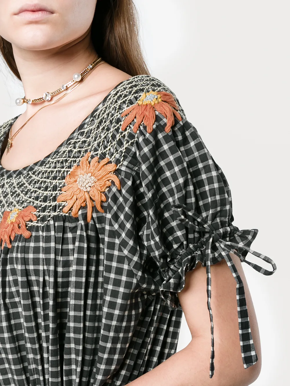 innika choo gingham dress