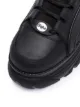 Buffalo Black 1339 platform sneakers