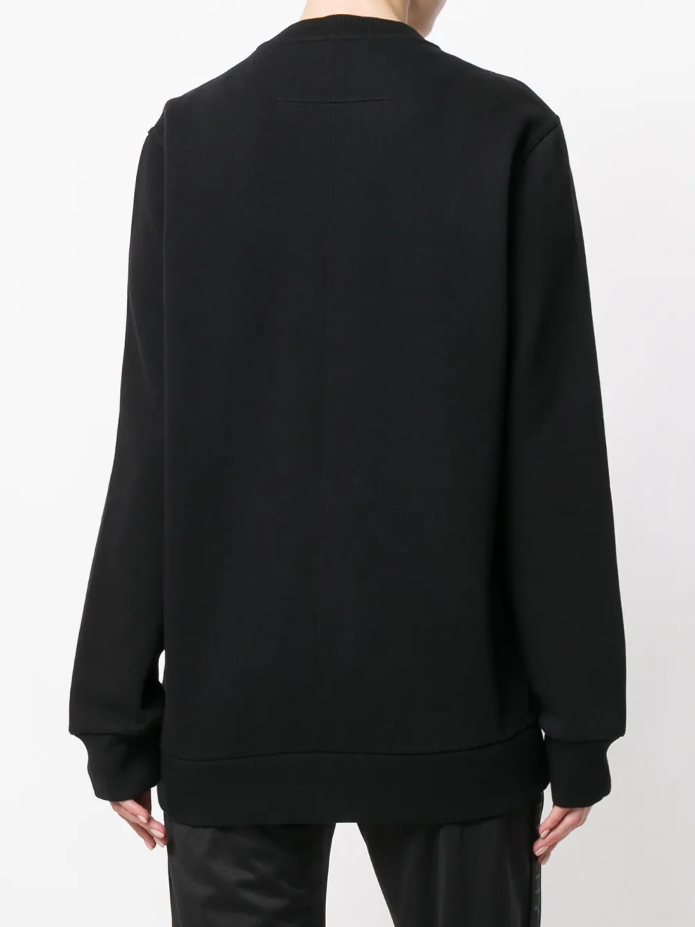 Givenchy pin-up Birds of Paradise print sweatshirt Zwart