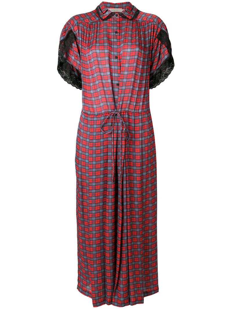 платье в клетку Willow Preen Line