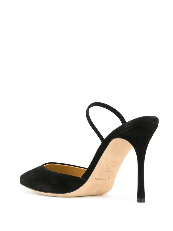 Godiva Sergio Rossi Black Suede Pumps Sergio Rossi Suede GODIVA