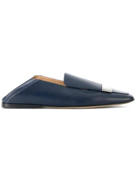 Click to view more detailed imagery on our partner's website Sergio Rossi Sr1 Slippers In Blue
