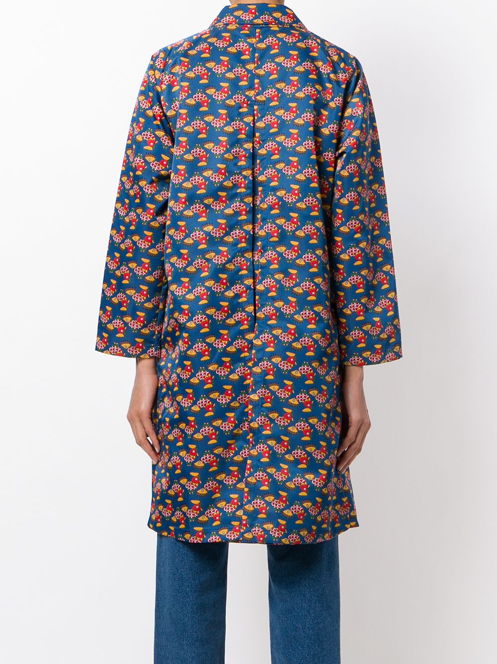 Shop La DoubleJ chicken print coat with Express Delivery - FARFETCH