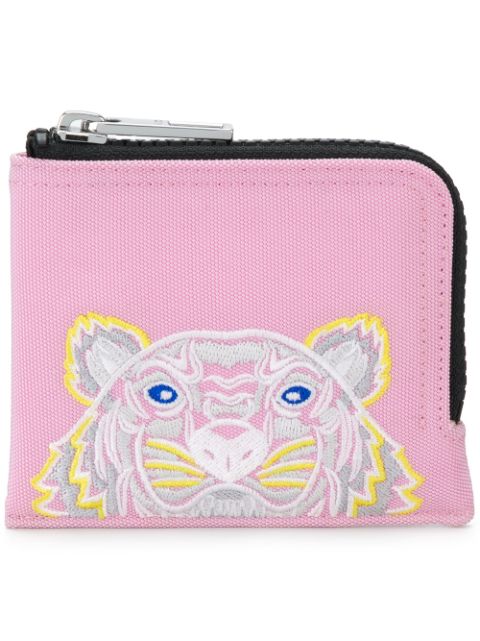 kenzo tiger zip wallet