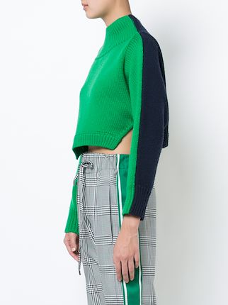 Upside Down Cropped Sweater展示图