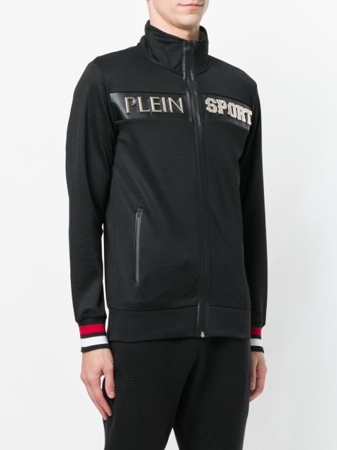 black jogging jacket