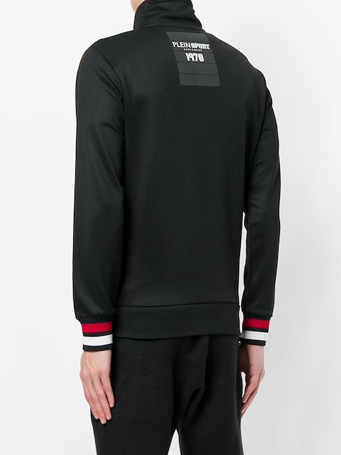 black jogging jacket