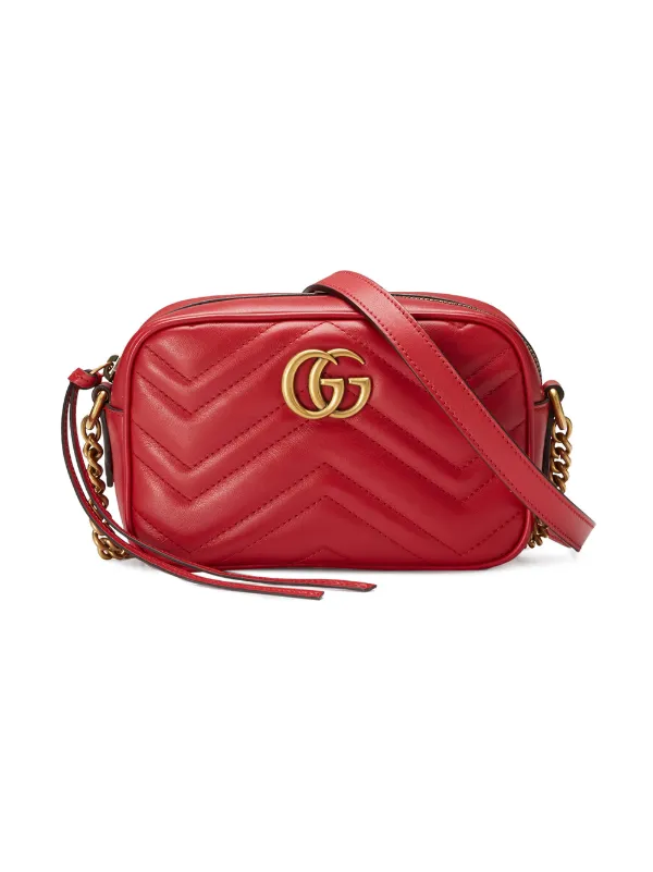 gucci marmont red mini