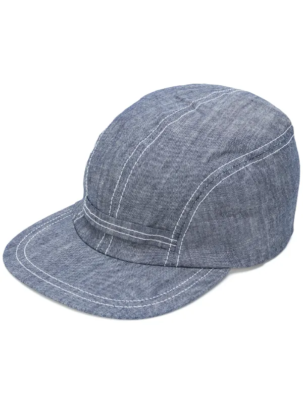 chambray baseball cap