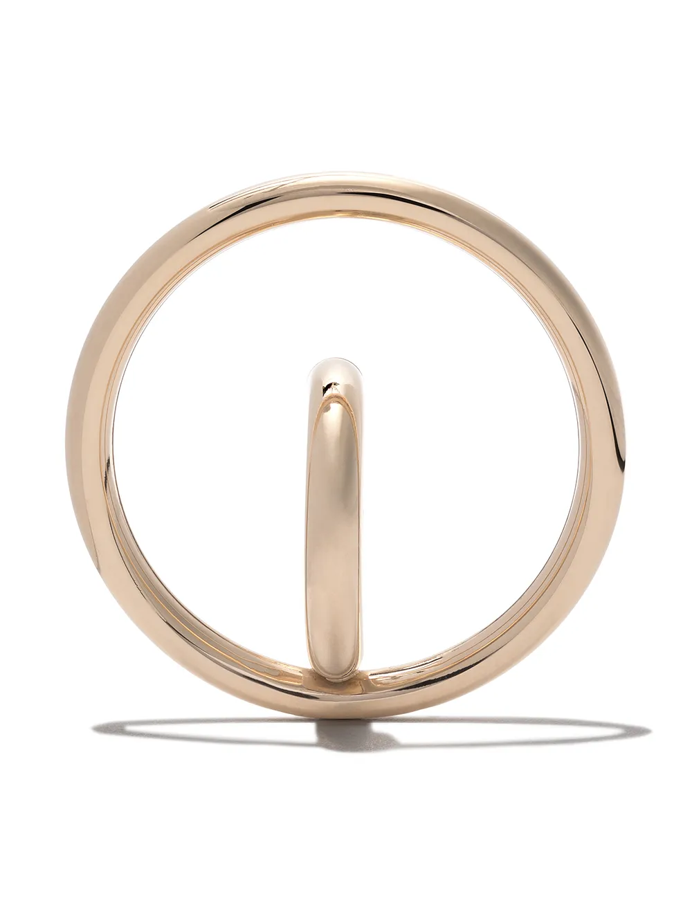 Charlotte Chesnais Saturn Blow Large earring - メタリック Charlotte Chesnais Saturn Blow Large earring - メタリック
