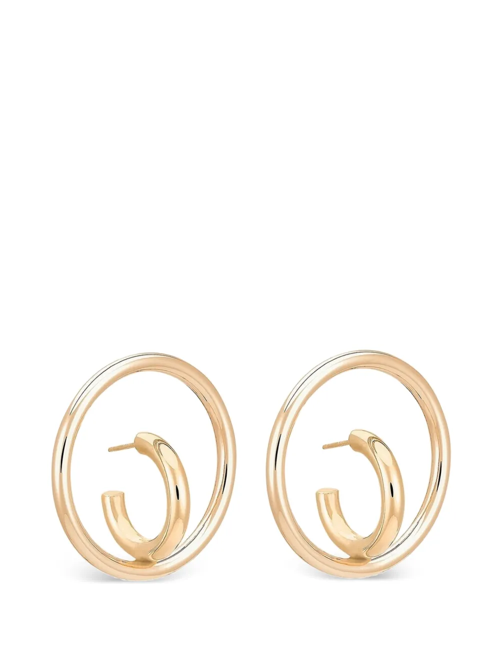 Charlotte Chesnais large Saturn Blow earring · One Size