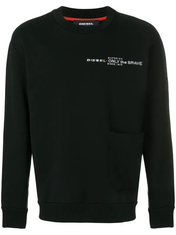 Diesel S-Ellis-CL Grey Sweatshirt