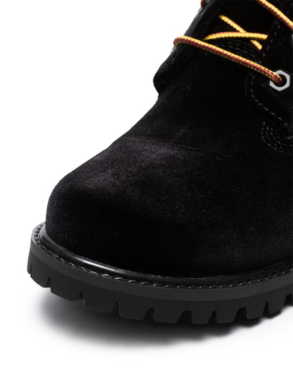 timberland black velvet