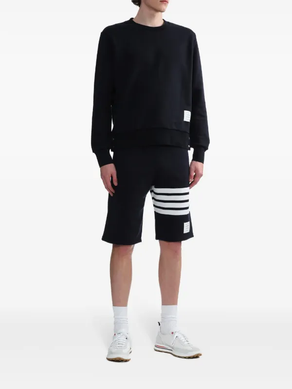 スウェット・トレーナー THOM BROWNE Rwb sweatshirt Thom Browne Rear RWB Stripe Sweatshirt | Blue | FARFETCH