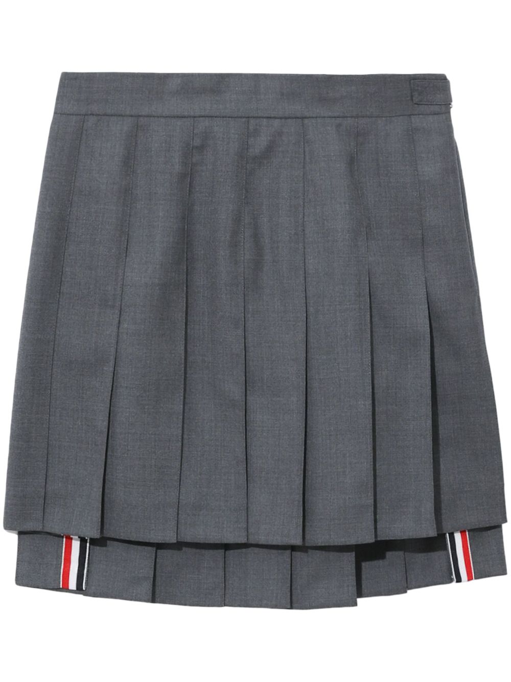 Image 1 of Thom Browne pleated high-low skirt