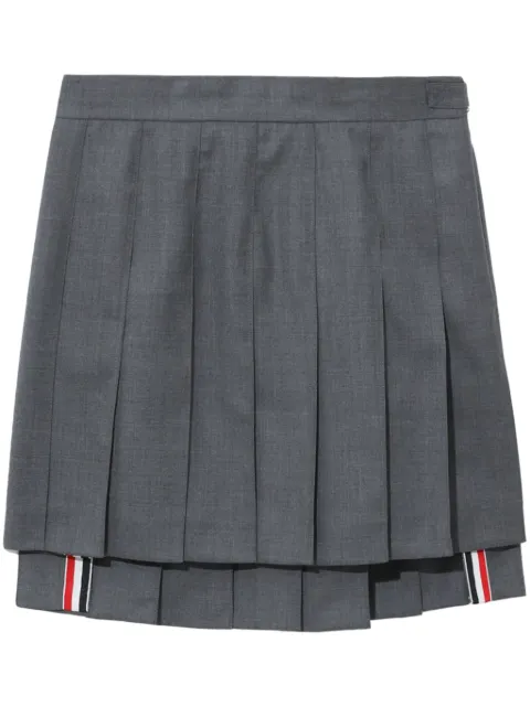Thom Browne falda corta plisada
