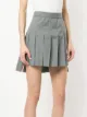 Thom Browne dropped back mini pleated skirt