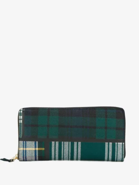 Comme Des Garçons Wallet béret en laine à motif tartan