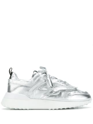 Tod's Fringed lace-up Sneakers - Farfetch