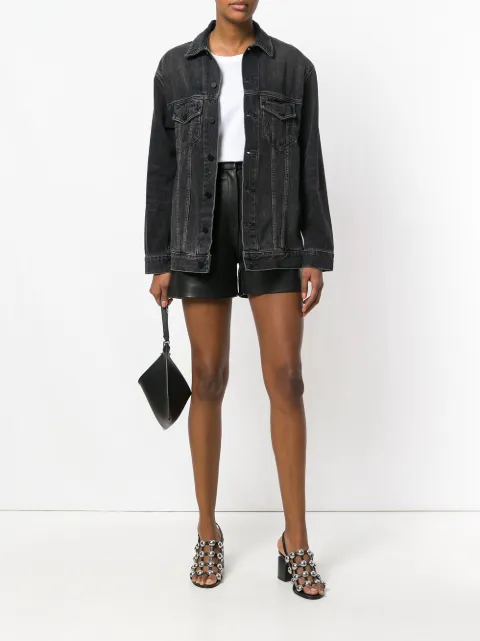 alexander wang daze denim jacket