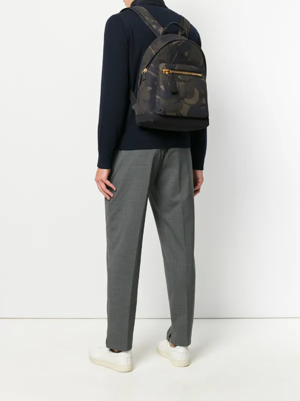 Tom Ford Camouflage Print Backpack - Tom Ford Garment Bag Tom Ford Camouflage Print Backpack - Tom Ford Garment Bag