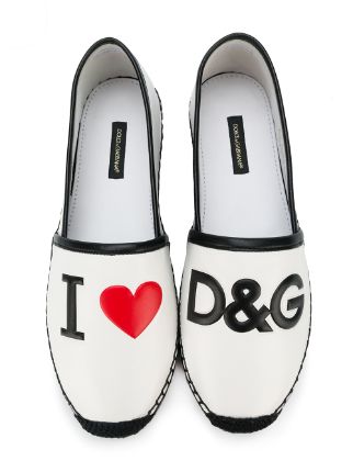 I heart D&G草编鞋展示图