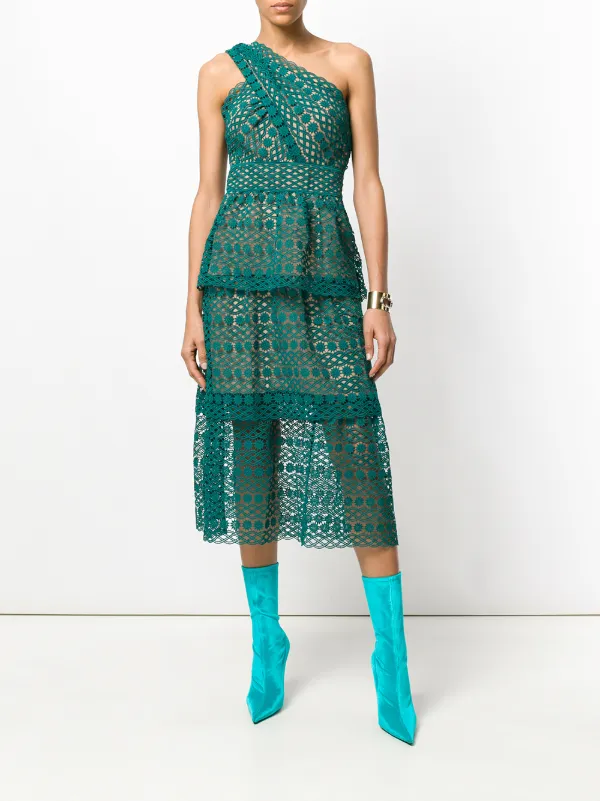 self portrait chain dress