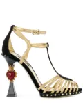 Dolce & Gabbana 105mm Bette sandals - Black