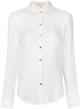 michael kors button up shirt
