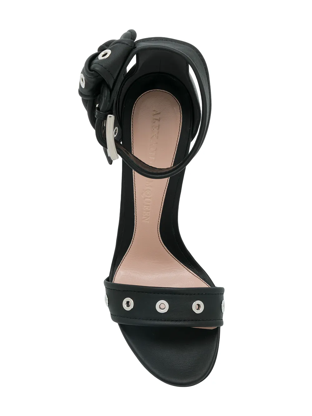 Alexander McQueen sandalen met chunky hak Zwart