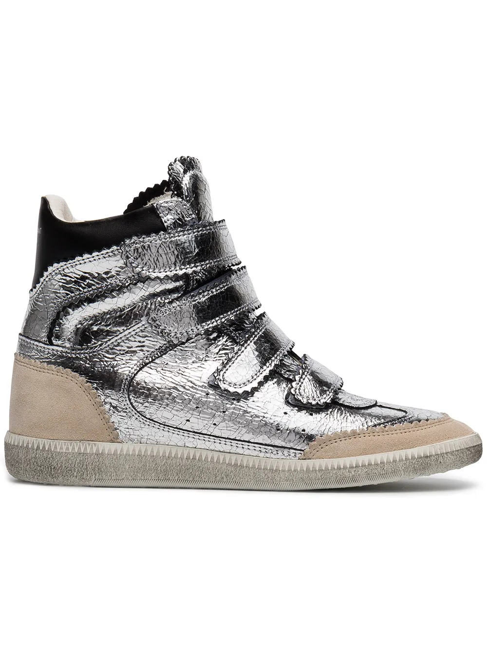 isabel marant silver sneakers