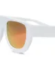 GANNI White and Orange Ines 2 Sunglasses