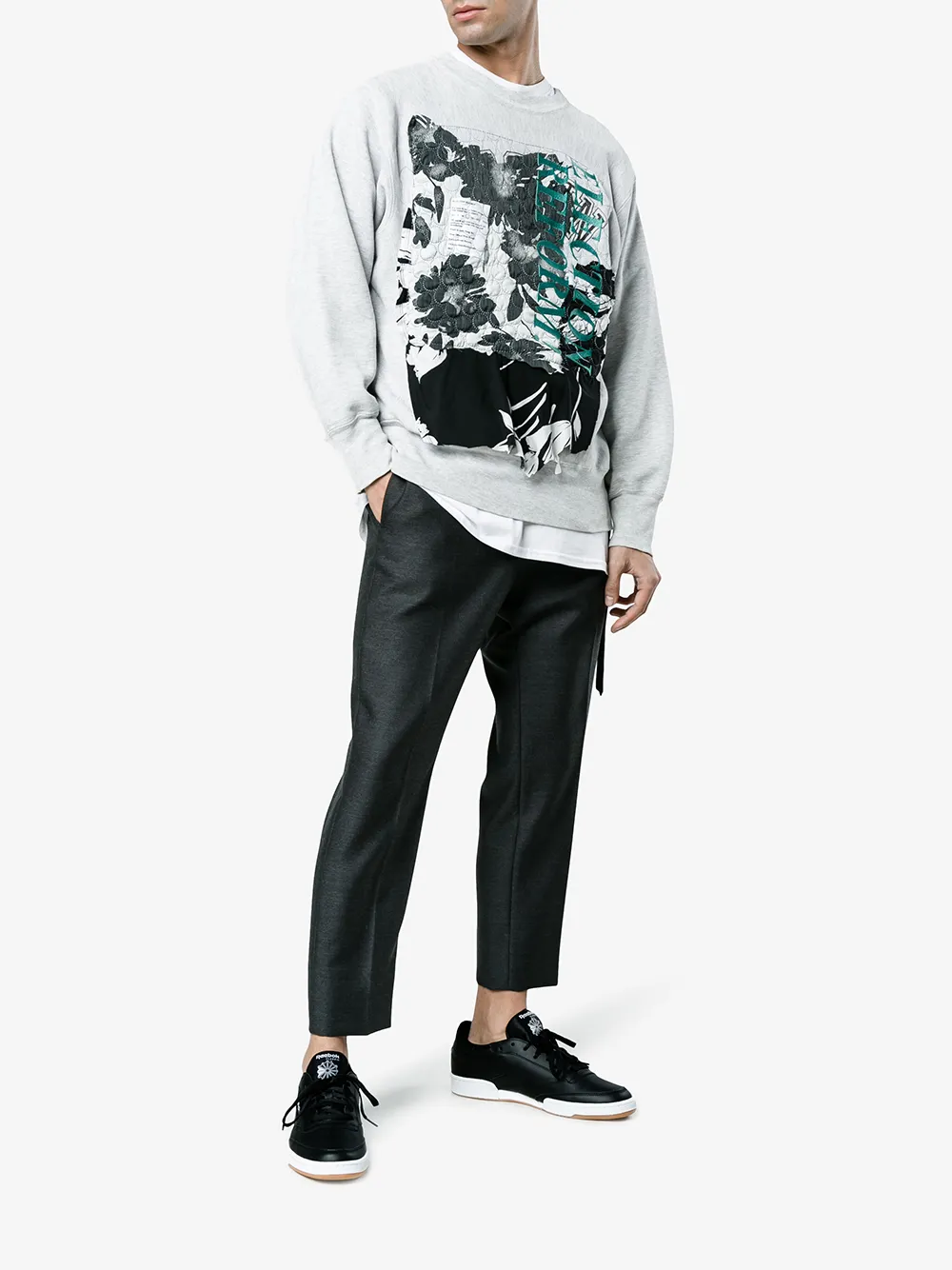 Reebok Club C 85 sneakers Zwart