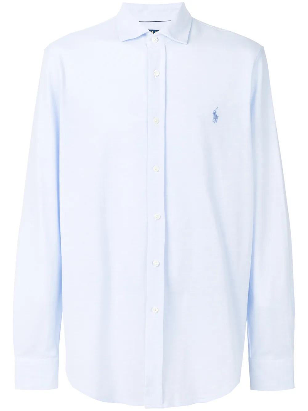 ralph lauren pale blue shirt