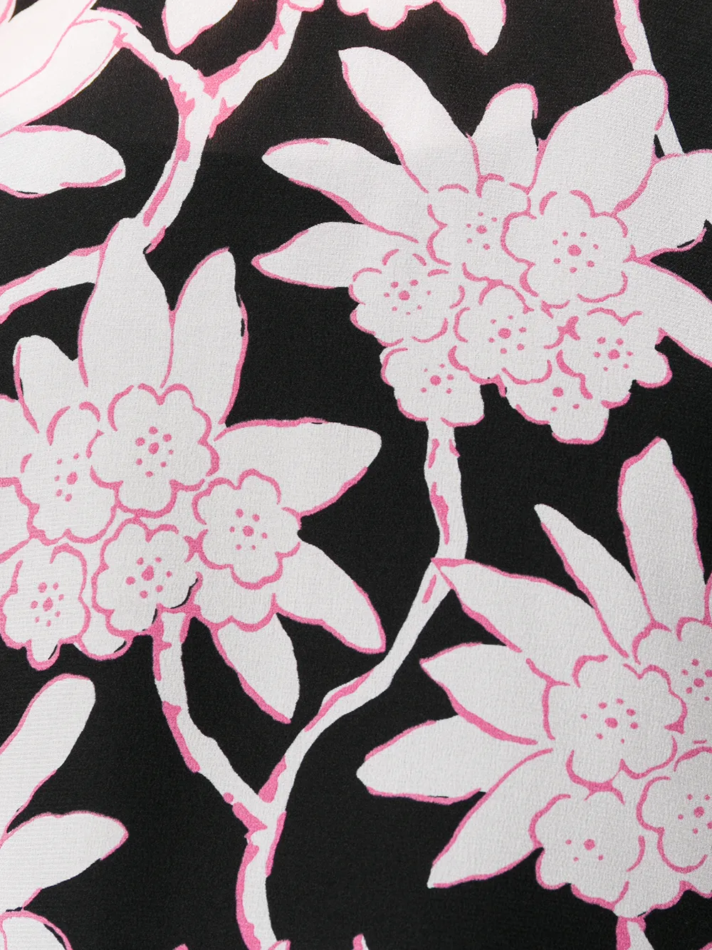 Valentino Garavani Popflowers print top Zwart