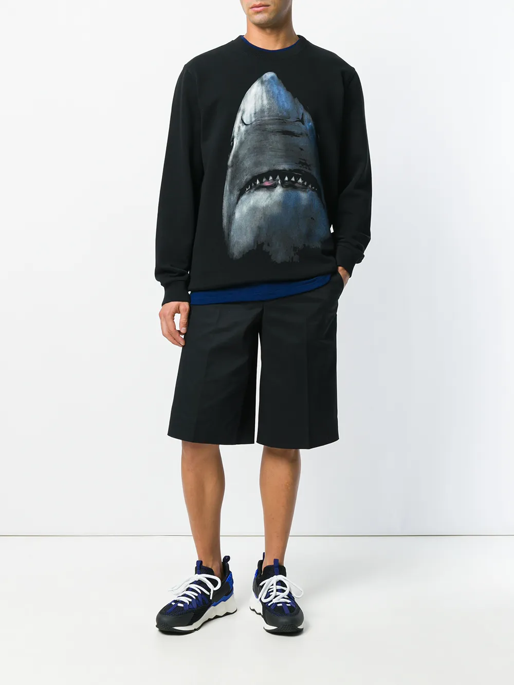 фото Givenchy шорты-бермуды строгого кроя